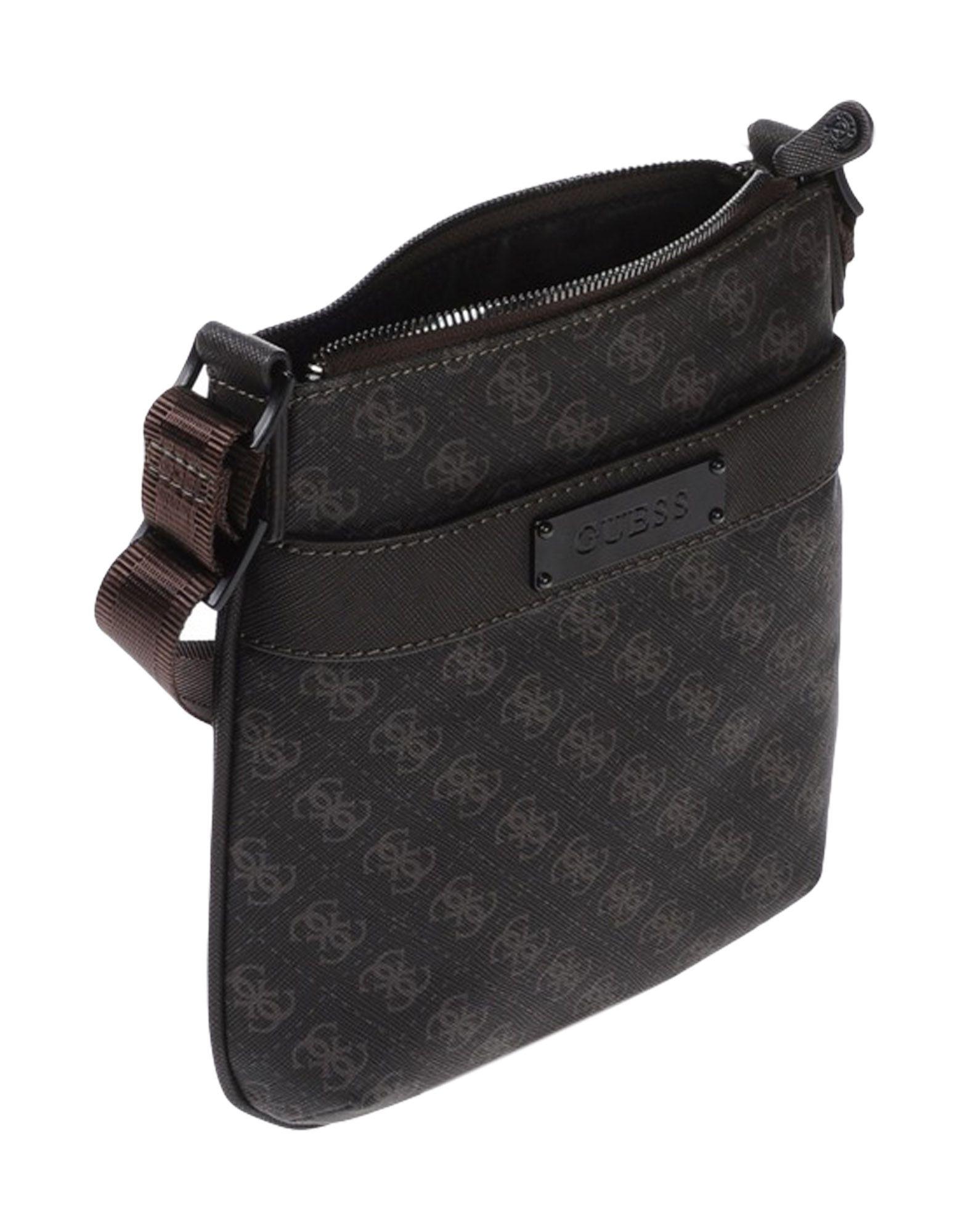 Guess Crossbody Bag in Dark Brown (Brown) for Men Lyst
